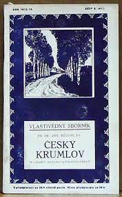 Kniha Český Krumlov Vlastivědný Sborník rok 1912 - 13, sešit 6. ( 41. ) | Antikvariát Beneš