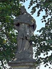 Kulturní památka: socha sv. Jana Nepomuckého