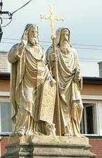 http://upload.wikimedia.org/wikipedia/commons/thumb/a/ab/D%C5%99evohostice_-_socha_Cyrila_a_Metod%C4%9Bje.JPG/640px-D%C5%99evohostice_-_socha_Cyrila_a_Metod%C4%9Bje.JPG