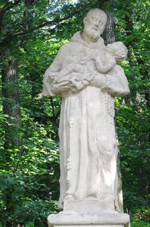 Socha sv. Antonna Padunskho (Veselko).JPG