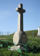 World War II memorial in Vitice, Želiv, Pelhřimov District.jpg