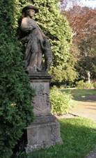 socha sv. Vendelna a socha sv. Florina