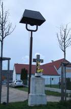 Bell tower in Svatoslav, Luka nad Jihlavou, Jihlava District.JPG