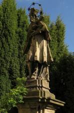 Kaplice, socha svatého Jana Nepomuckého.jpg