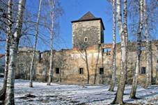 věž tvrze v Lošanech