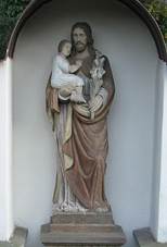 Socha Svatho Josefa v Horn Sloupnici