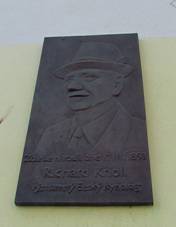 Plaque of Richard Knoll in Rouchovany, Teb District.JPG