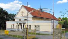 Overview of Sokol building in Rouchovany, Teb District.JPG