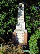 Memorial of Victims of World War I in Tavkovice, Znojmo District.JPG