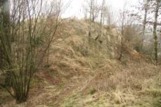 Overview of Bransouze castle hill, Teb District.JPG