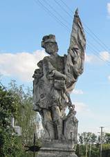 Hodonice (ZN), svat Florin.jpg